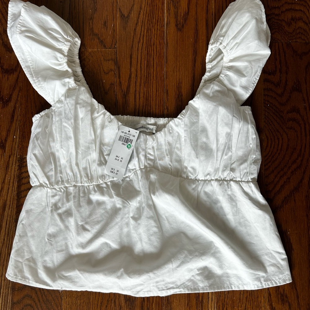 NWT Abercrombie Poplin Top
